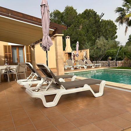 Casa Rural, Finca Rustica Con Piscina Cas Padrins De Campos, Mallorca Eksteriør bilde