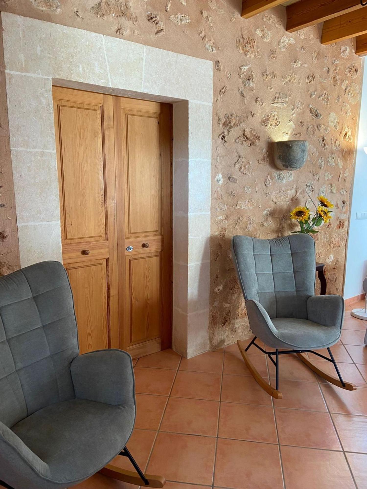 Casa Rural, Finca Rustica Con Piscina Cas Padrins De Campos, Mallorca Eksteriør bilde