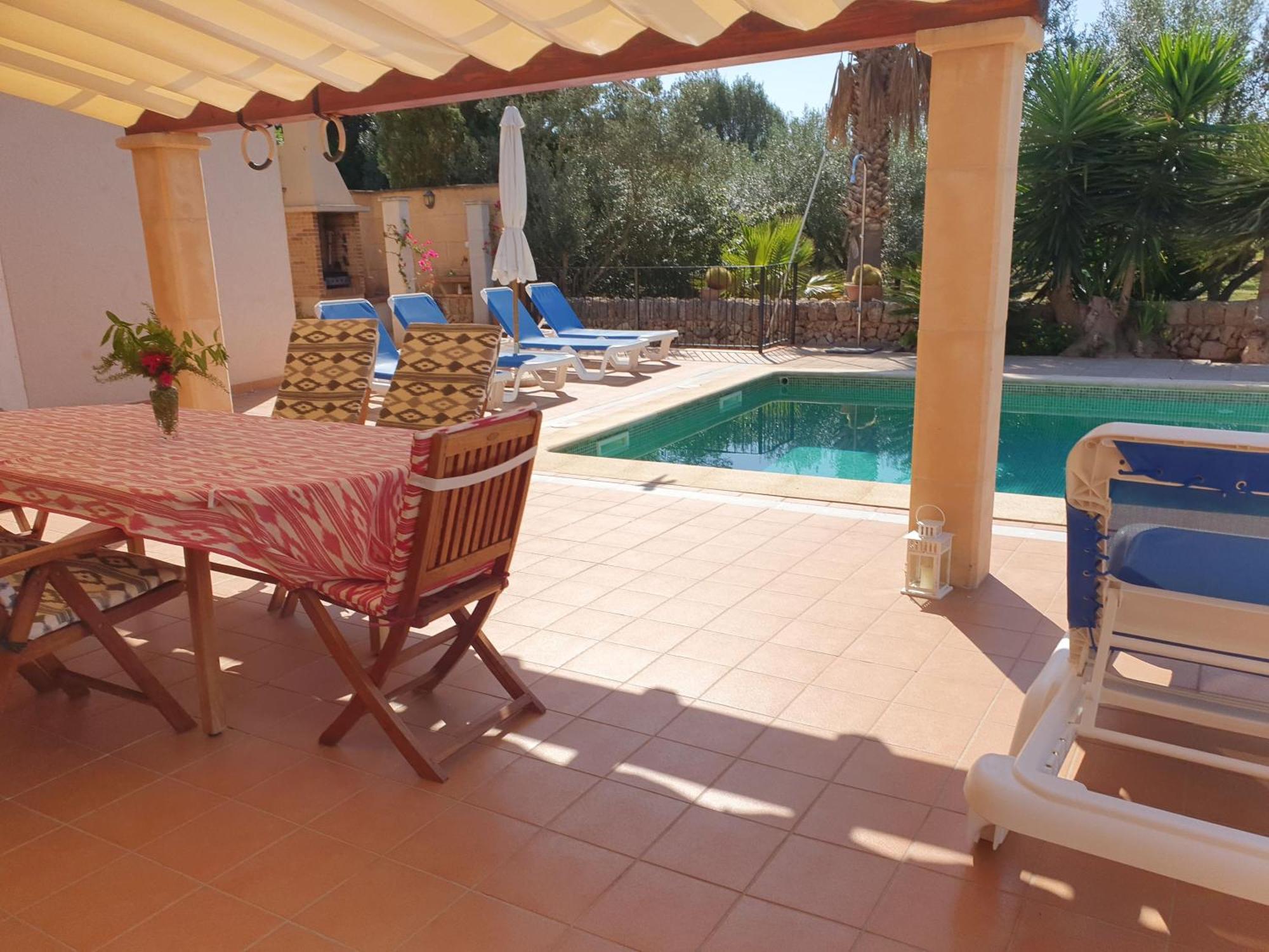 Casa Rural, Finca Rustica Con Piscina Cas Padrins De Campos, Mallorca Eksteriør bilde