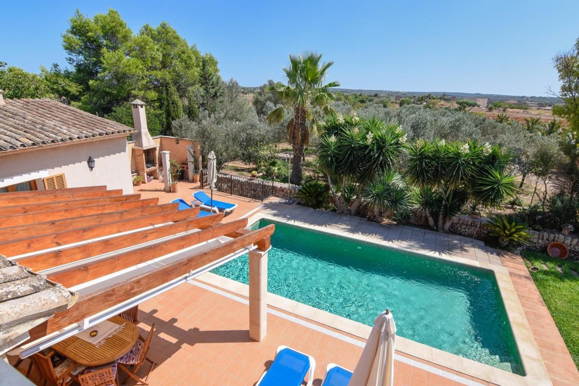 Casa Rural, Finca Rustica Con Piscina Cas Padrins De Campos, Mallorca Eksteriør bilde