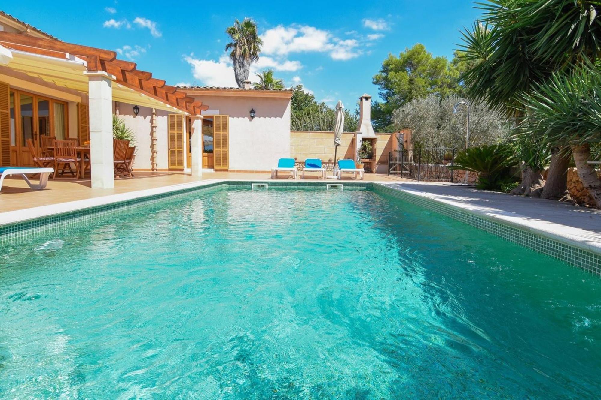 Casa Rural, Finca Rustica Con Piscina Cas Padrins De Campos, Mallorca Eksteriør bilde
