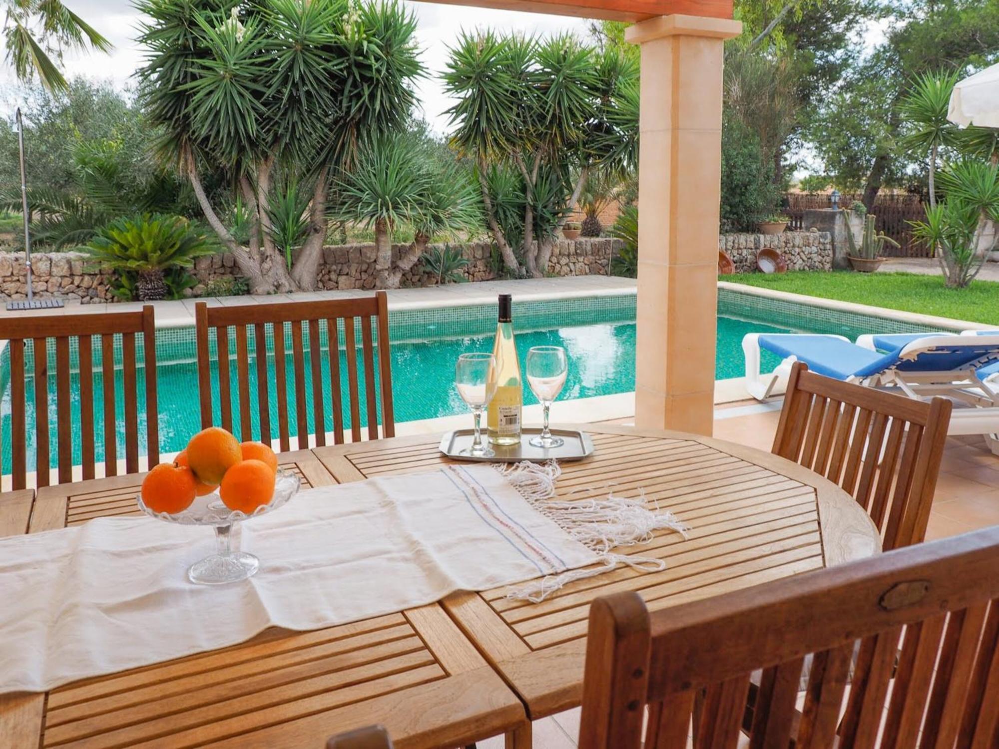 Casa Rural, Finca Rustica Con Piscina Cas Padrins De Campos, Mallorca Eksteriør bilde