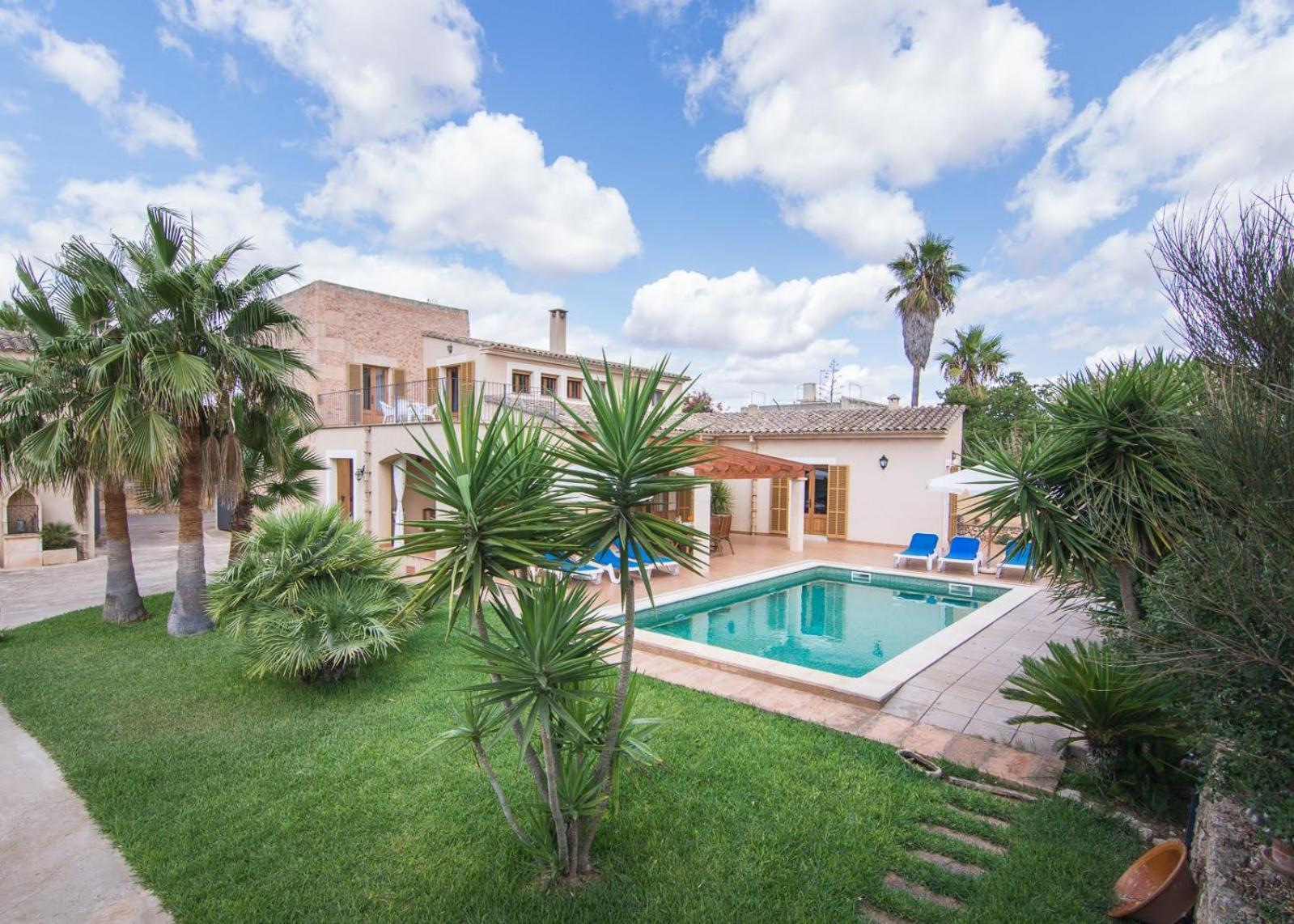 Casa Rural, Finca Rustica Con Piscina Cas Padrins De Campos, Mallorca Eksteriør bilde