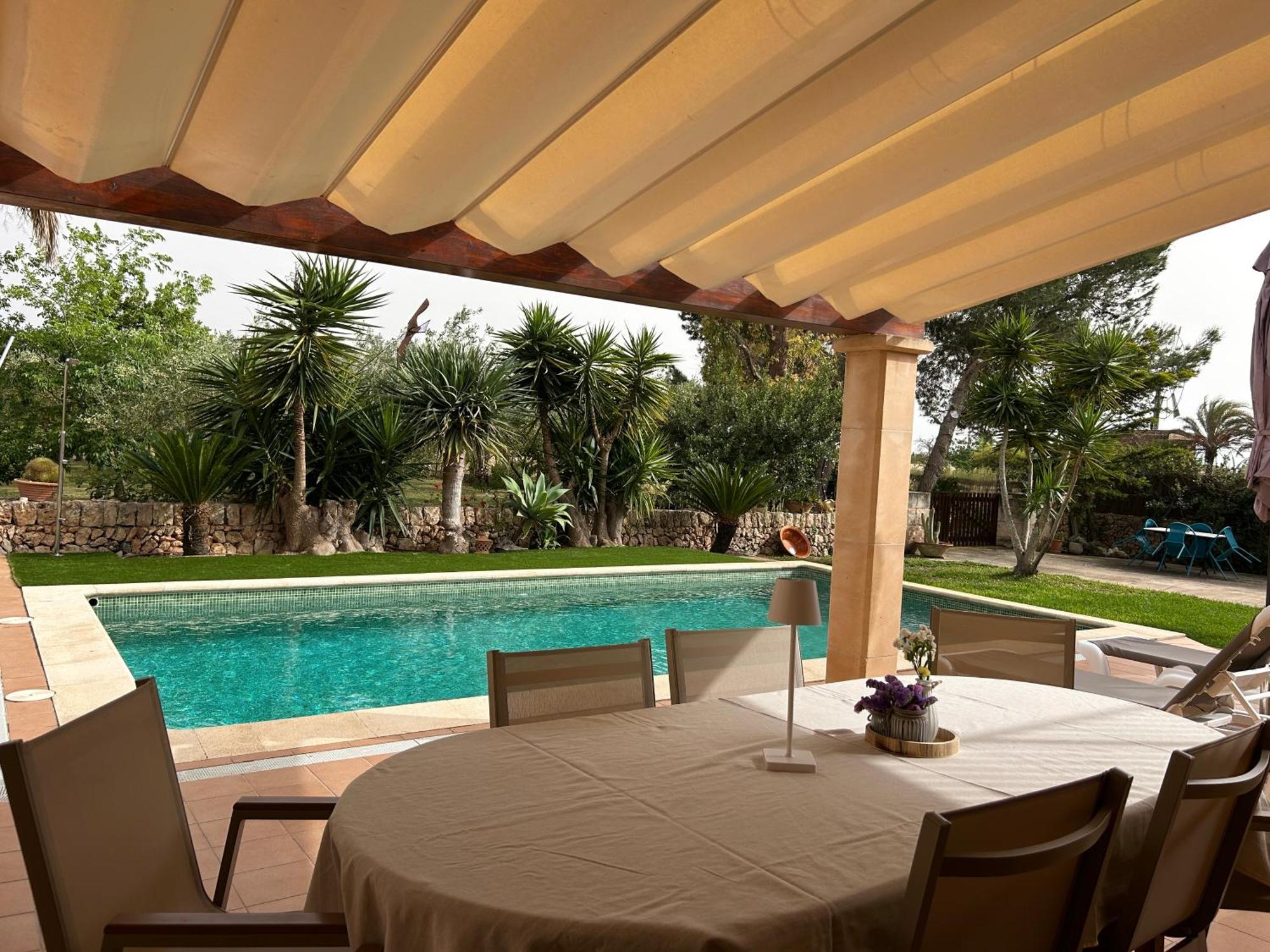 Casa Rural, Finca Rustica Con Piscina Cas Padrins De Campos, Mallorca Eksteriør bilde